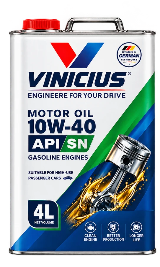 VINICIUS 10W-40 API SN 4L