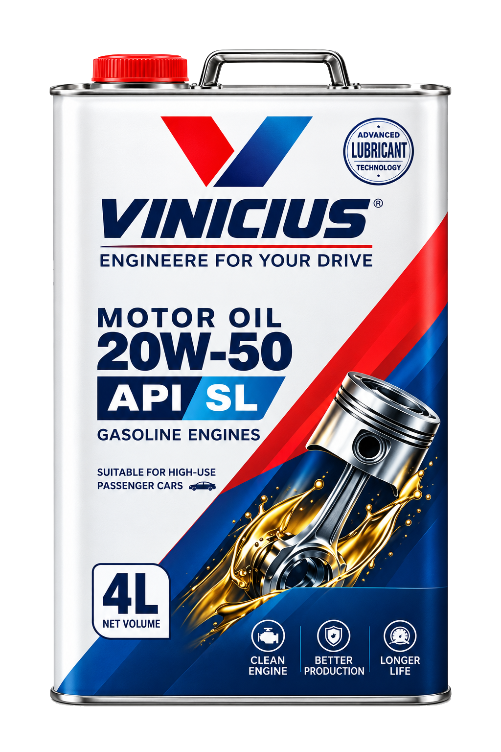 VINICIUS 20W-50 Motor Oil